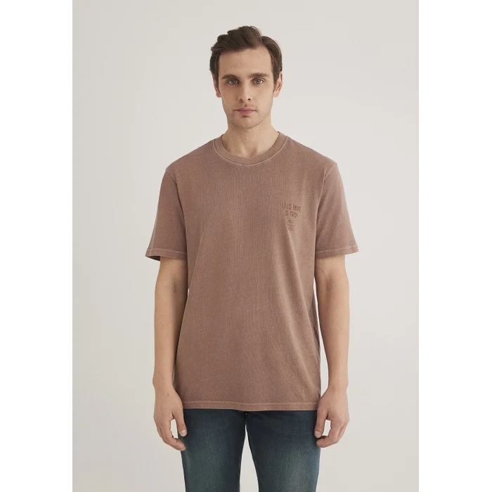 Mavi 0612218-70387 Kahverengi Basic Tişört