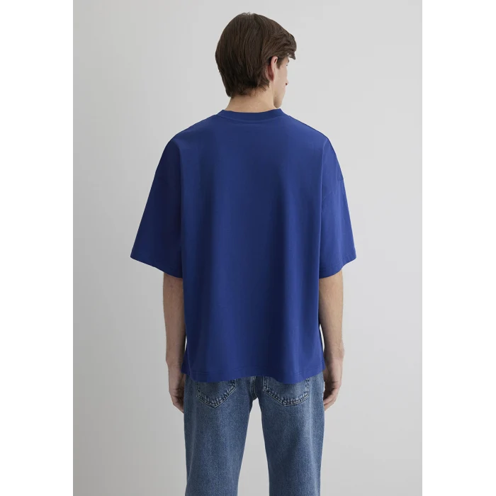 Mavi 0611931-70722 Bisiklet Yaka Mavi Basic Tişört