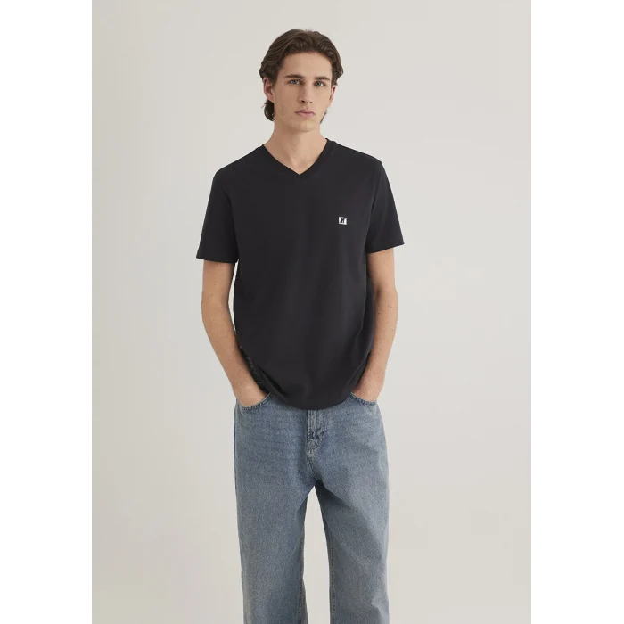 Mavi 0612756-71379 Mavi Pro Siyah Basic Tişört