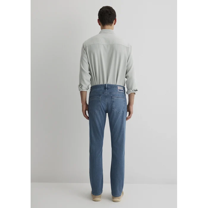 Mavi 0042287839 Jake Premium Blue Puslu İndigo Mavisi Jean Pantolon