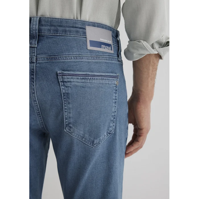 Mavi 0042287839 Jake Premium Blue Puslu İndigo Mavisi Jean Pantolon