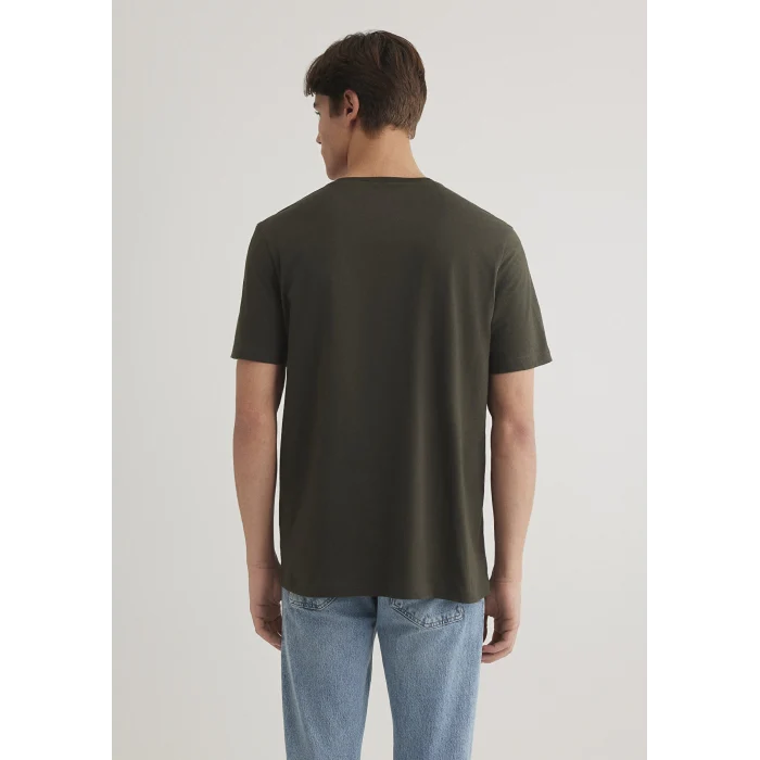 Mavi 0611714-71587 Mavi Logo Baskılı Yeşil Tişört