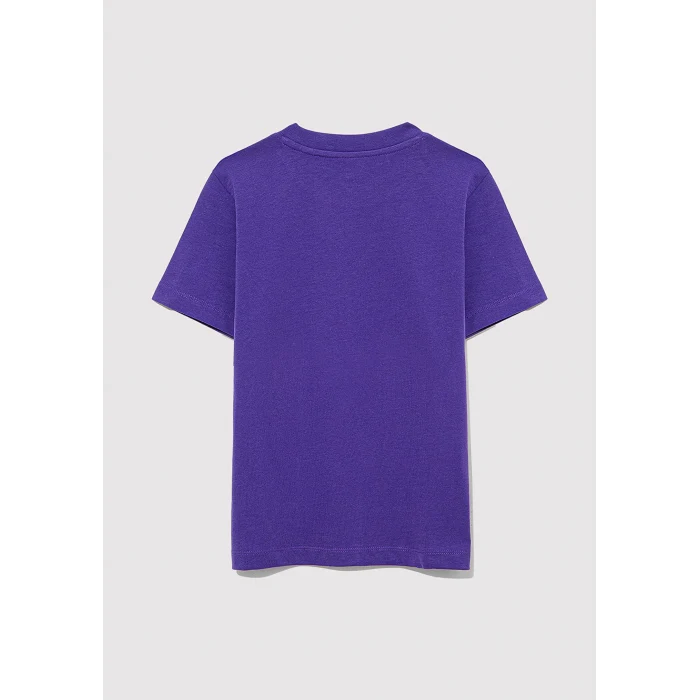 Mavi 6610030-70692 Mavi Logo Baskılı Mor Tişört