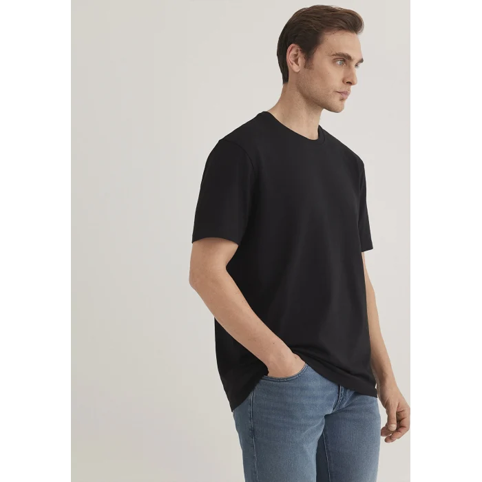 Mavi 0610252-900 Stretch Siyah Basic Tişört