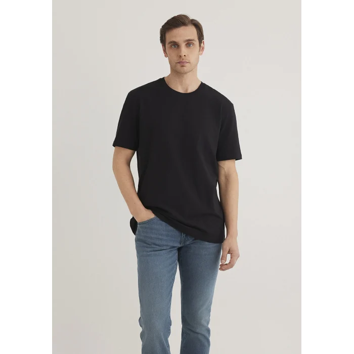 Mavi 0610252-900 Stretch Siyah Basic Tişört