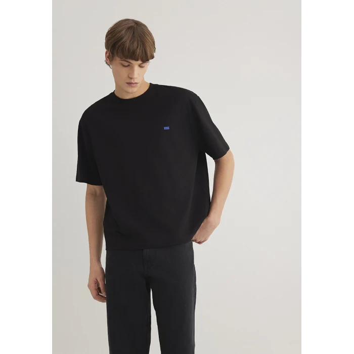 Mavi 0612578-900 Siyah Boxy Fit Basic Tişört