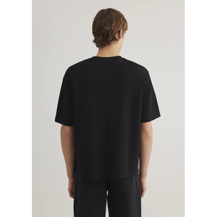 Mavi 0612578-900 Siyah Boxy Fit Basic Tişört