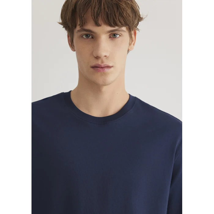 Mavi 066249-70497 Lacivert Basic Tişört