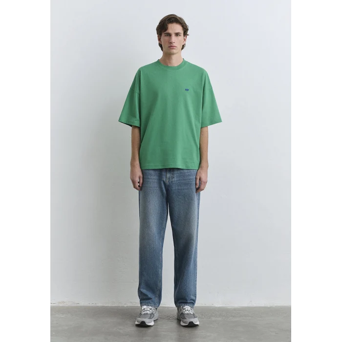 Mavi 0611931-71704 Bisiklet Yaka Yeşil Basic Tişört