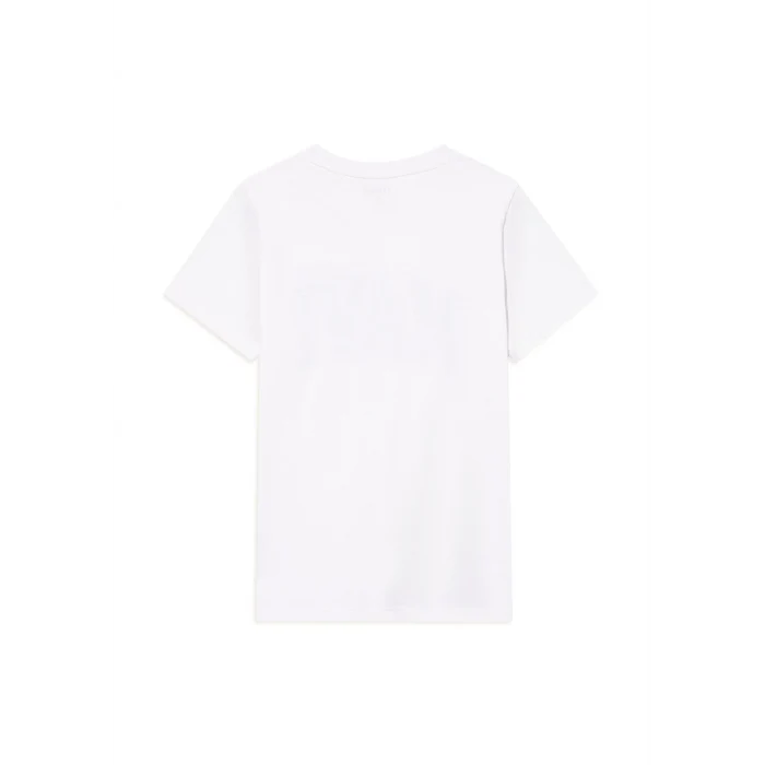 Mavi 6610030-620 Mavi Logo Baskılı Beyaz Tişört