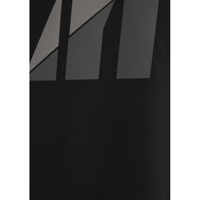 Mavi 0612174-900 Mavi Pro Logo Baskılı Siyah Tişört