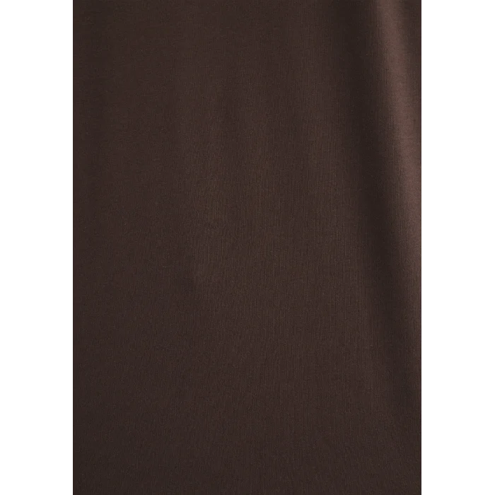 Mavi 0611714-88067 Mavi Logo Baskılı Kahverengi Tişört