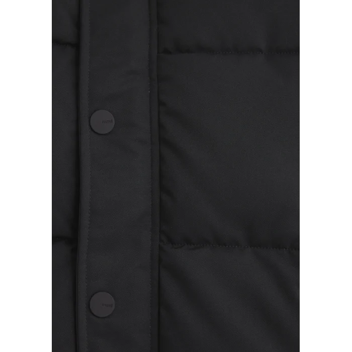 Mavi 0110474-900 Dik Yaka Siyah Mont