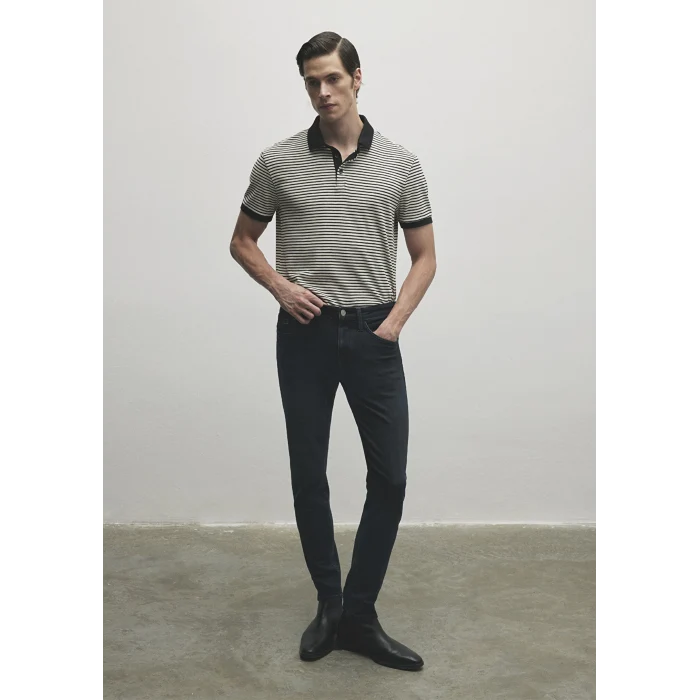 Mavi 0042486543 James Lux Black Puslu Koyu Mavi Jean Pantolon