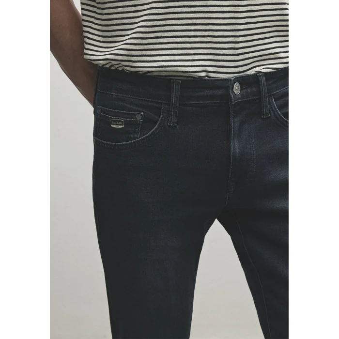 Mavi 0042486543 James Lux Black Puslu Koyu Mavi Jean Pantolon