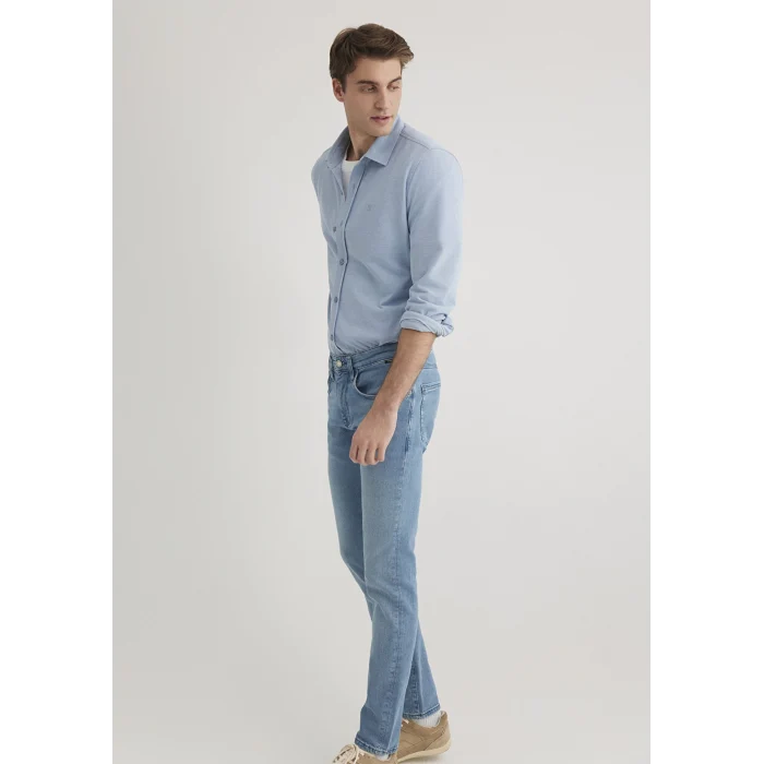 Mavi 0210294-70730 Mavi Örme Gömlek