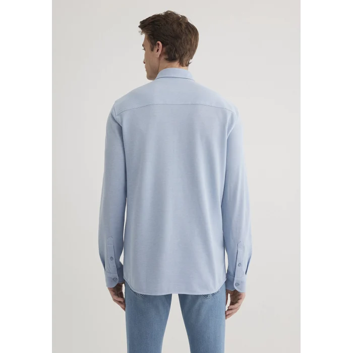 Mavi 0210294-70730 Mavi Örme Gömlek