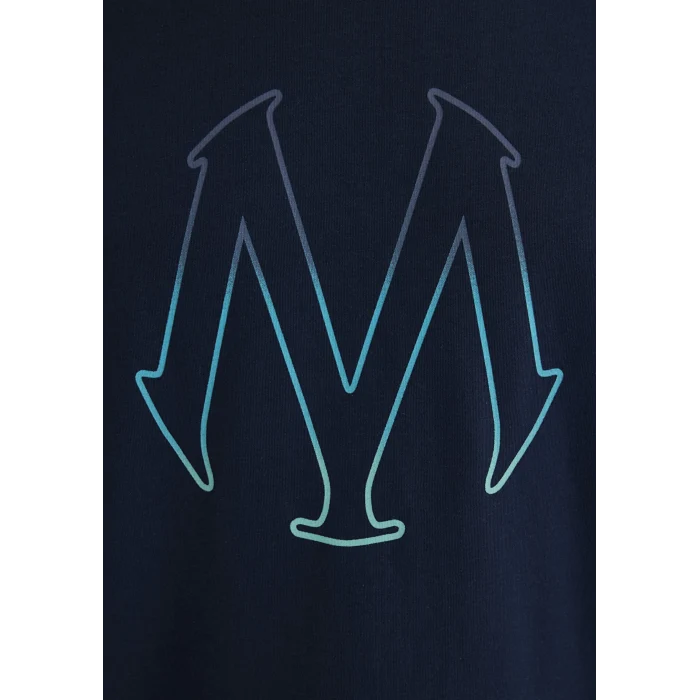 Mavi 0610635-70490 Mavi Logo Baskılı Lacivert Tişört