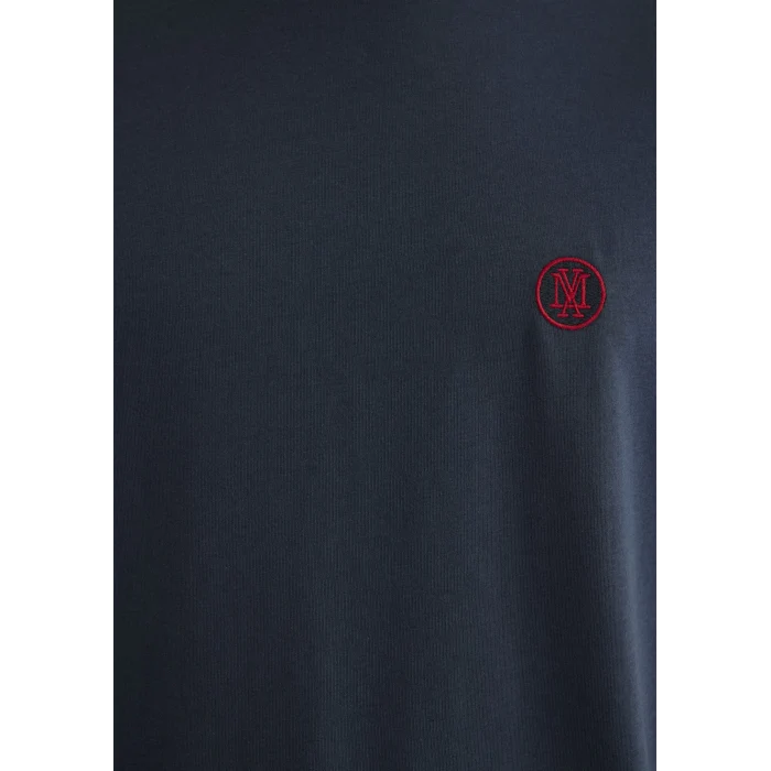 Mavi 067074-33207 Mavi Logo İşlemeli Lacivert Basic Tişört