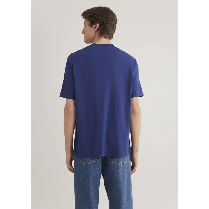 Mavi 0611711-70722 Mavi Logo Baskılı Lacivert Tişört