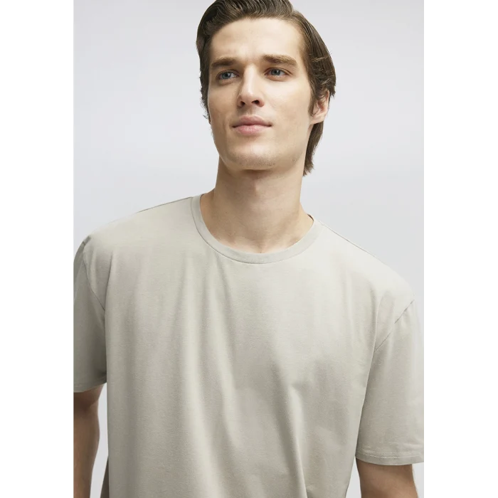 Mavi 0610136-70100 Stretch Bej Basic Tişört