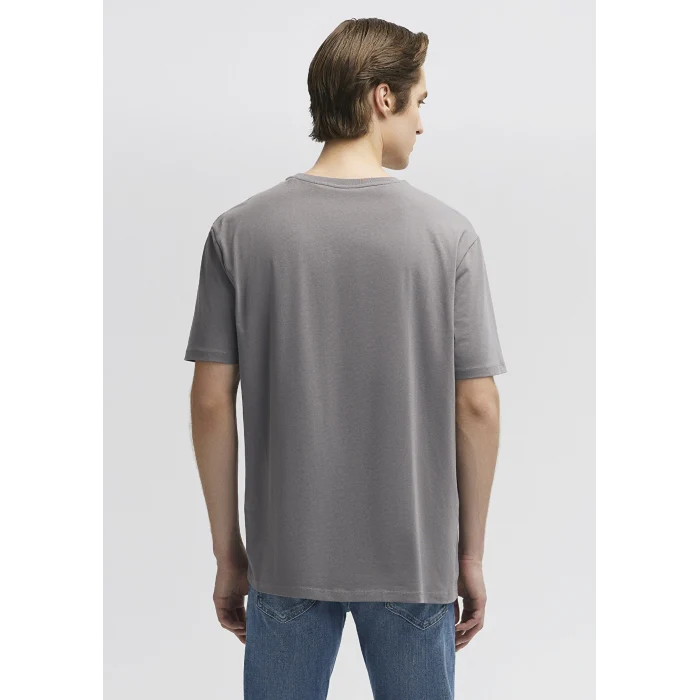 Mavi 0610136-80618 Stretch Gri Basic Tişört