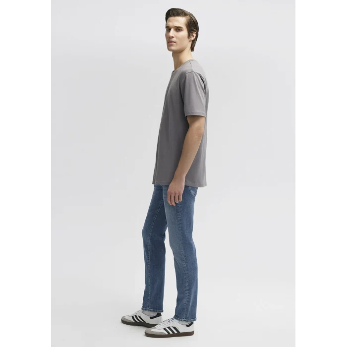 Mavi 0610136-80618 Stretch Gri Basic Tişört