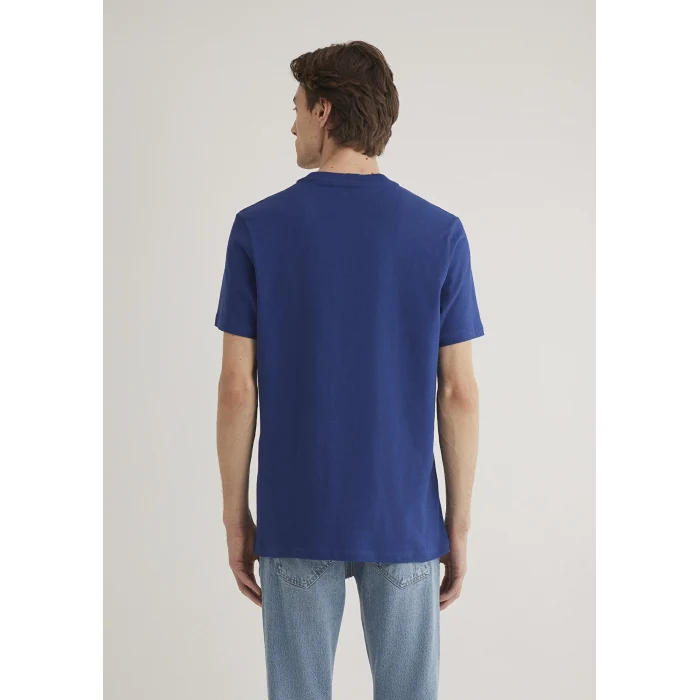 Mavi 067153-70722 Miav Baskılı Lacivert Tişört