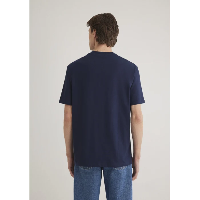 Mavi 0611711-84371 Mavi Logo Baskılı Lacivert Tişört