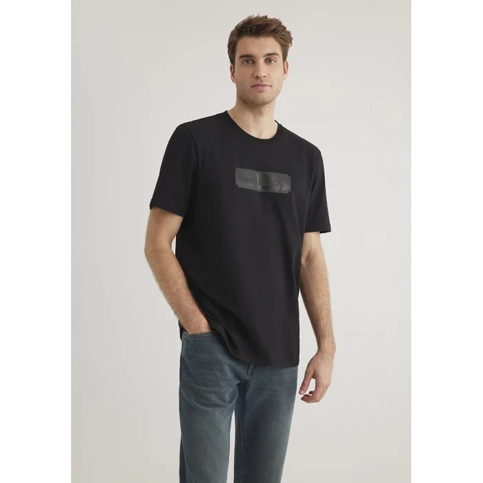 Mavi 0612528-900 Mavi Black Baskılı Siyah Tişört