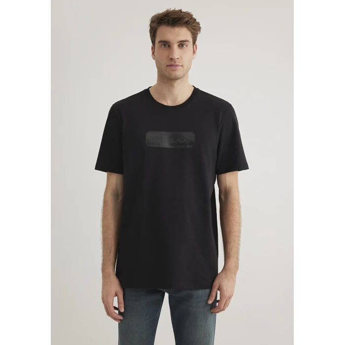 Mavi 0612528-900 Mavi Black Baskılı Siyah Tişört