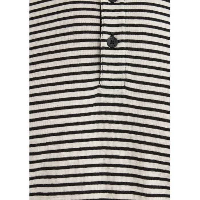 Mavi 0611843-70055 Mavi Black Çizgili Polo Tişört