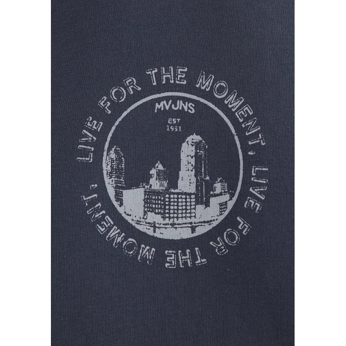 Mavi 0612627-70726 Baskılı Lacivert Tişört