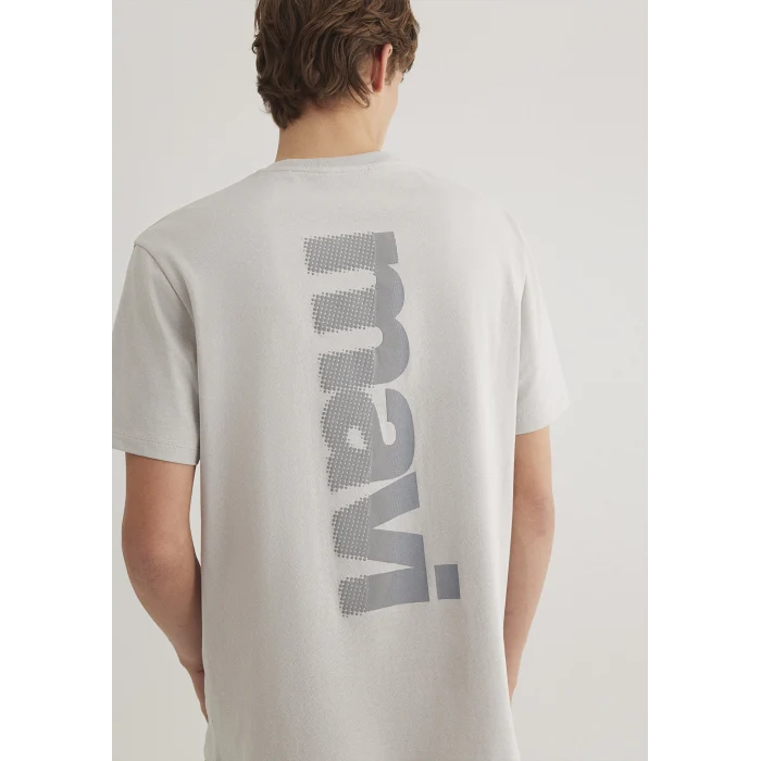 Mavi 0612522-70074 Mavi Logo Sırt Baskılı Gri Tişört