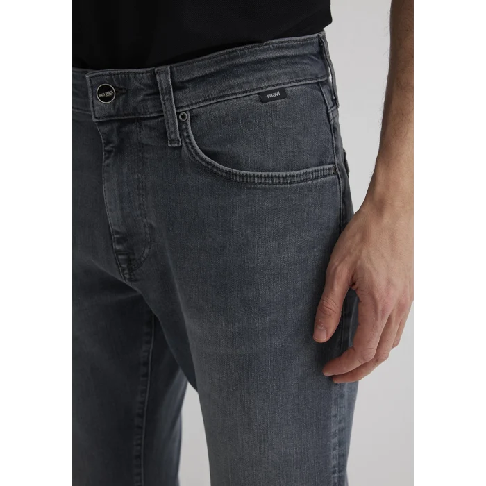 Mavi 0035189345 Marcus Mavi Black Puslu Vintage Gri Jean Pantolon