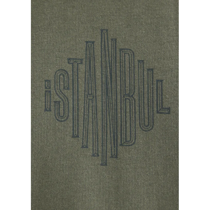 Mavi 0611882-80692 Sırt Baskılı Haki İstanbul Tişört