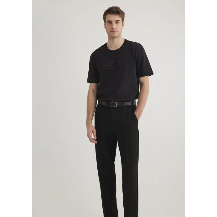 Mavi 0612527-900 Mavi Black Baskılı Siyah Tişört