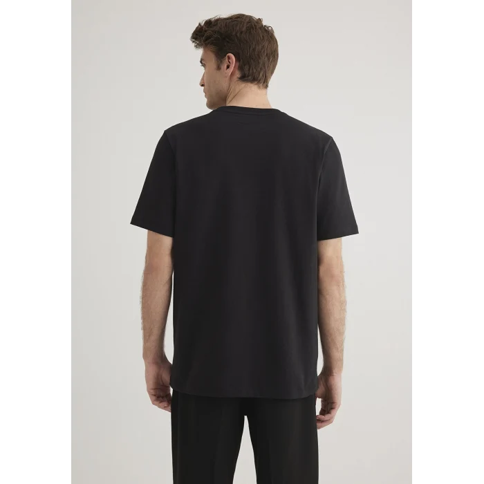 Mavi 0612527-900 Mavi Black Baskılı Siyah Tişört