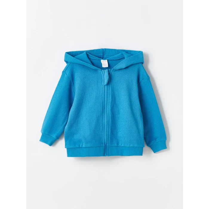 LCW baby Ekru Bisiklet Yaka Baskılı Erkek Bebek 3lü Takım