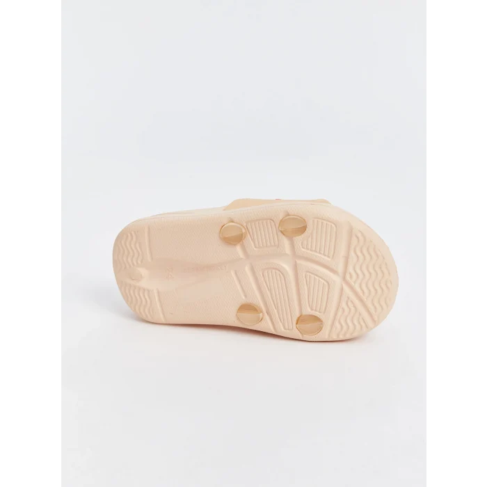 LCW STEPS Pembe Baskılı Kız Bebek Sandalet