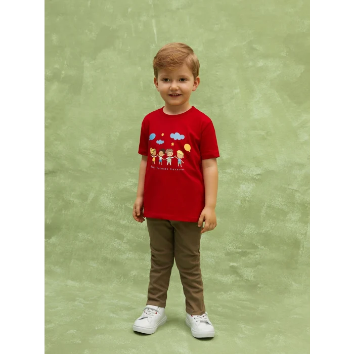 LCW Kids Haki Basic Erkek Bebek Pantolon