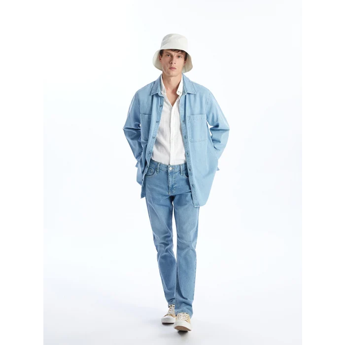 LCW Jeans Indigo 750 Slim Fit Erkek Jean Pantolon