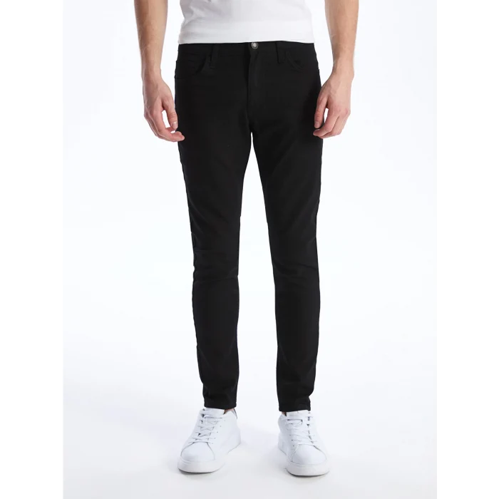 LCW Jeans Siyah 770 Super Skinny Erkek Jean Pantolon