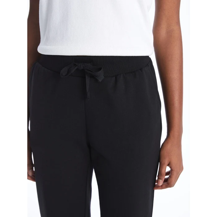 LCW Vision Siyah Beli Lastikli Kadın Jogger Eşofman Altı