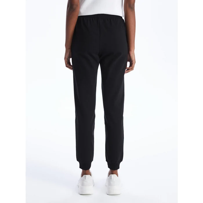 LCW Vision Siyah Beli Lastikli Kadın Jogger Eşofman Altı
