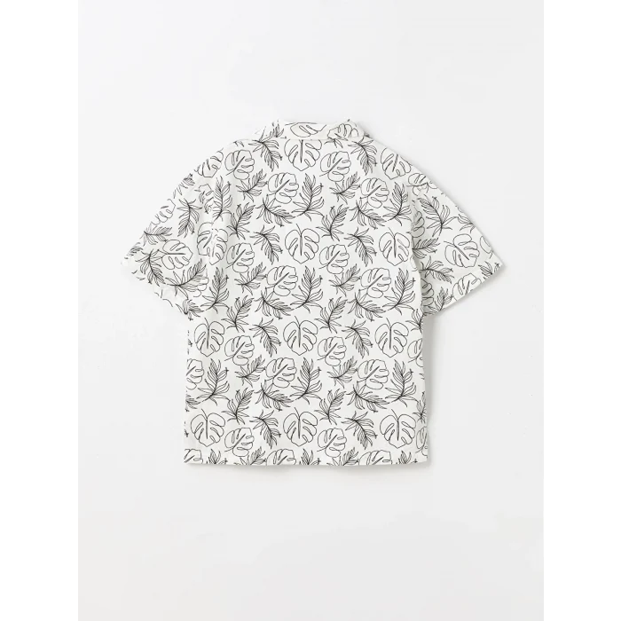 LCW Kids Kahverengi Rahat Kalıp Erkek Çocuk Gömlek