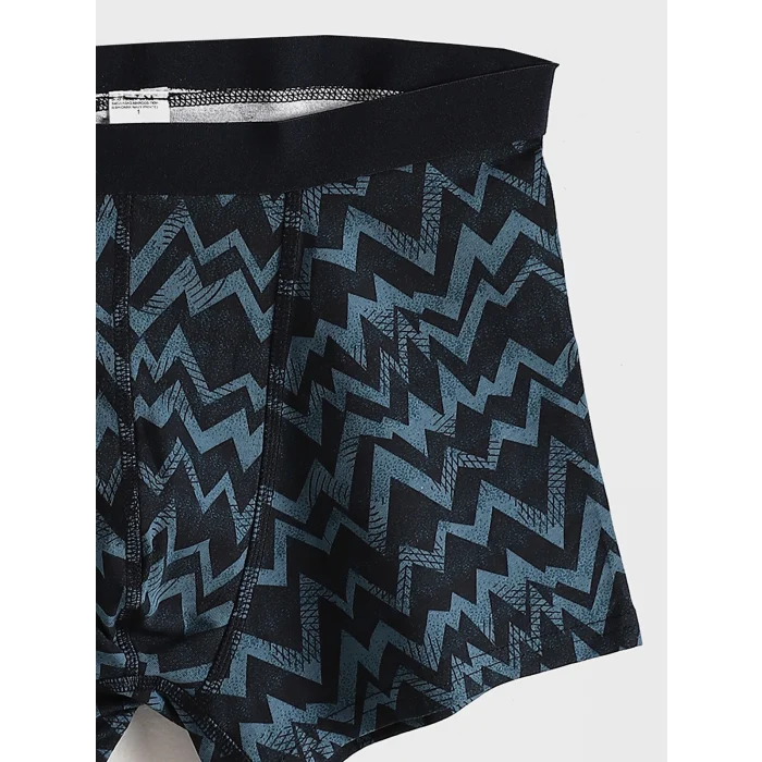 LC WAIKIKI Lacivert Standart Kalıp Pamuklu Esnek Erkek Boxer 3lü