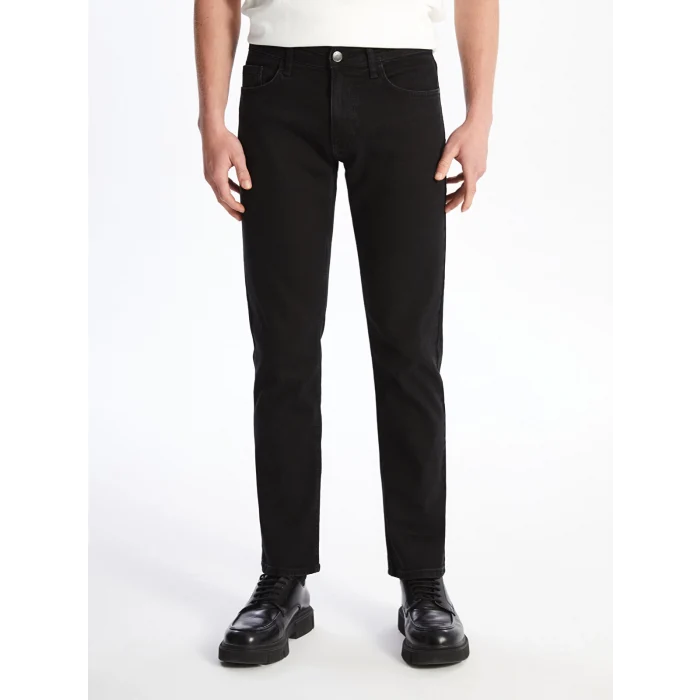 LCW Jeans Siyah 779 Regular Fit Erkek Jean Pantolon