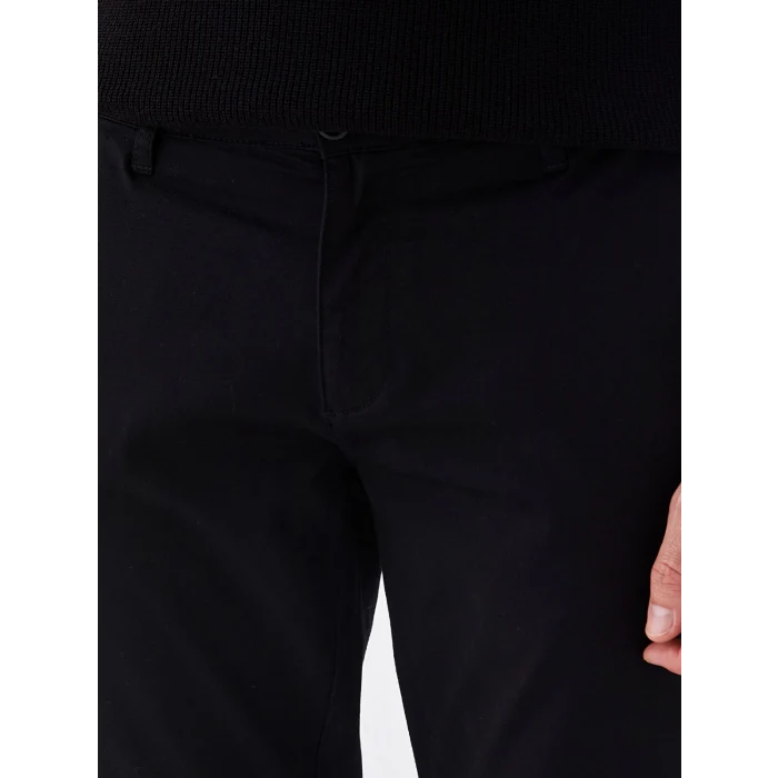 LCWAIKIKI Classic Siyah Standart Kalıp Erkek Chino Pantolon
