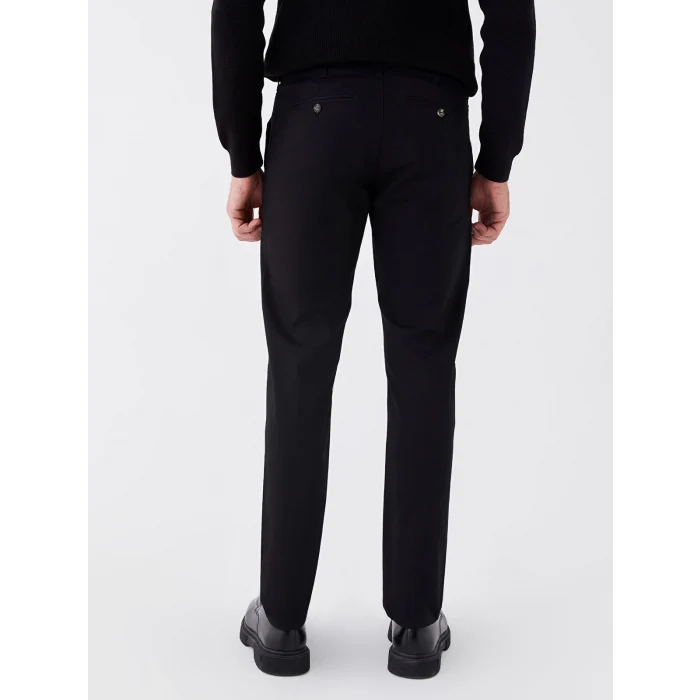 LCWAIKIKI Classic Siyah Standart Kalıp Erkek Chino Pantolon